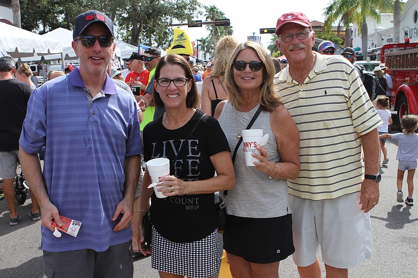 John Baumann, Carolina Murphy, Patti Jackson and Mark Murphy