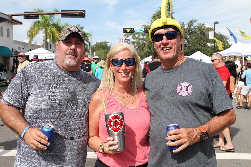 Chris Nelson, Hollie Graves and Lenny Foley