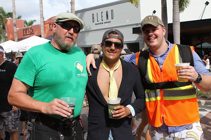 Jerry Jensen, Cameron Gorski and Wade Peterson