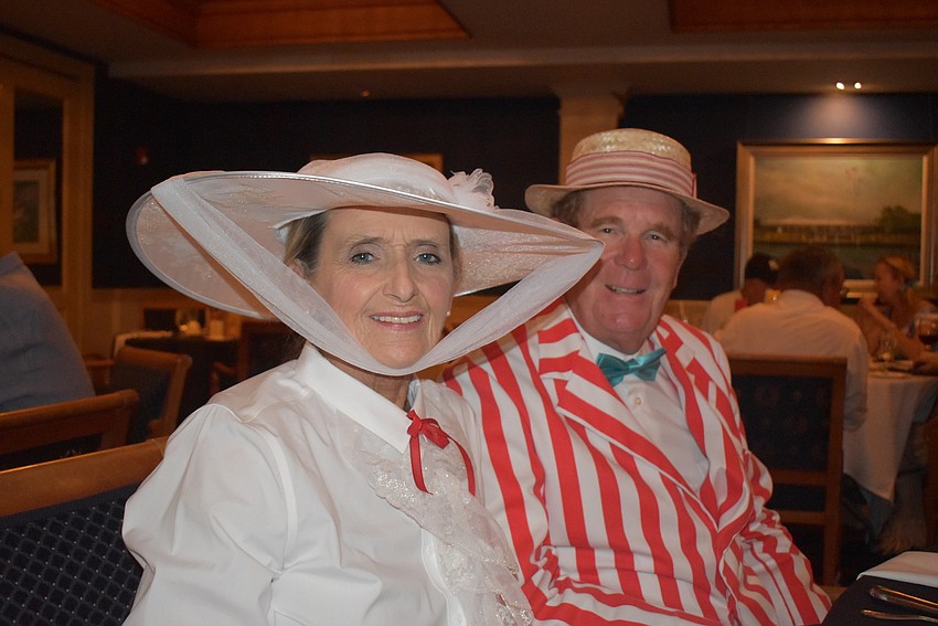 Carolyn and Pete Bruder as Mary Poppins and Burt.