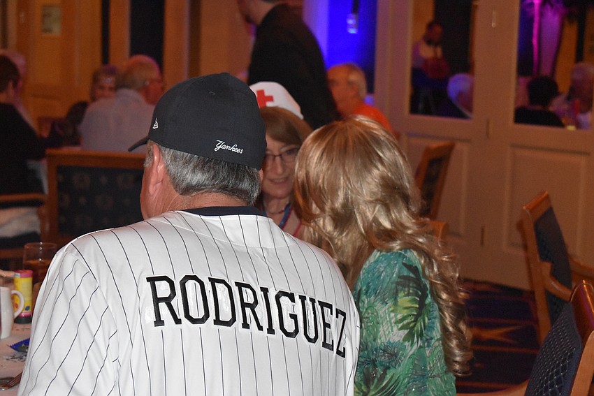 Just Aaron Rodriguez at dinner.