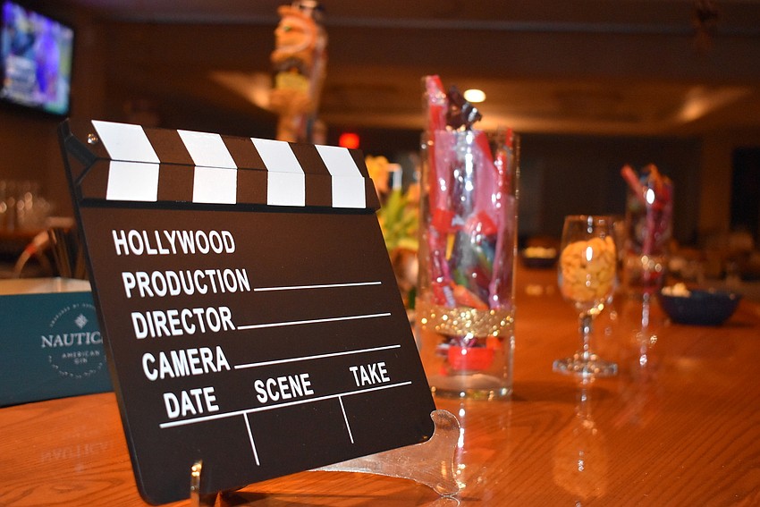 The decorations matched the night.