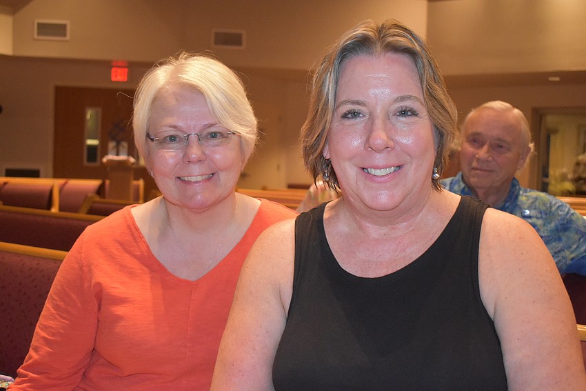 Lynn Blackledge and Amy Blyth.