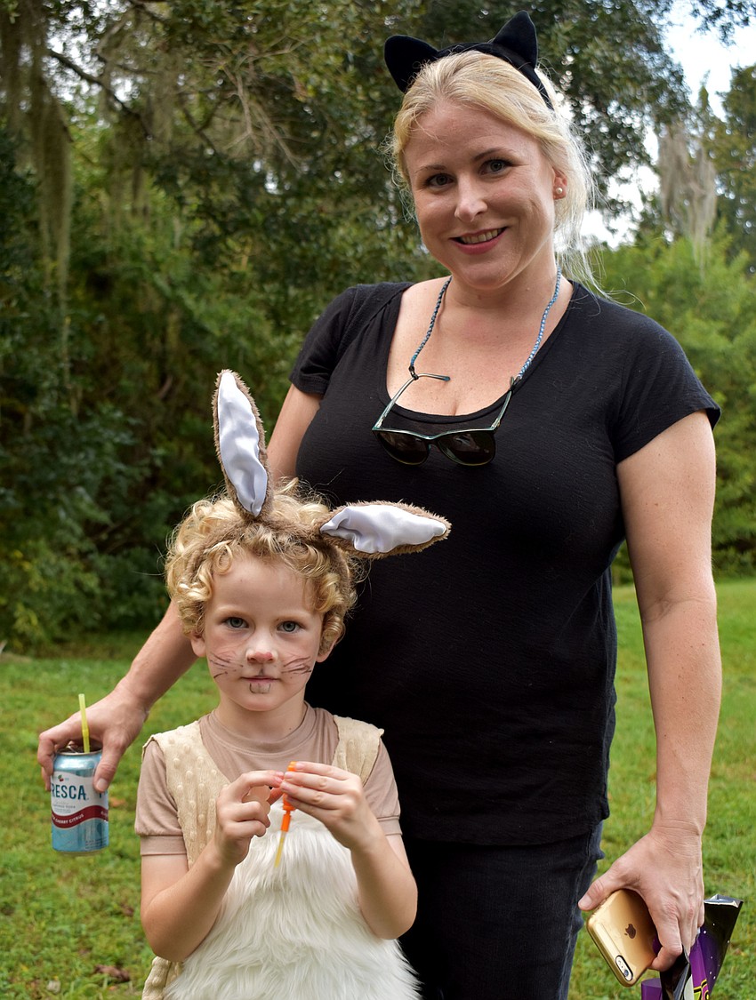 Coner, 4, and Bridget Byrne