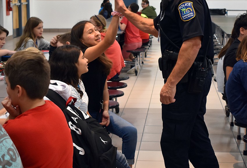 Your Observer Photo McIntosh Middle School sixth grade student