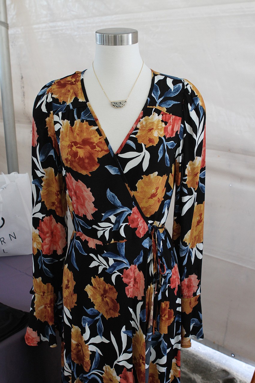 There were a number of pop-ups with clothes and other accessories guests could pick up.