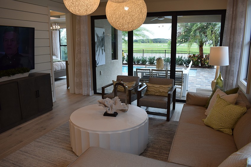 The models all have an open feel.