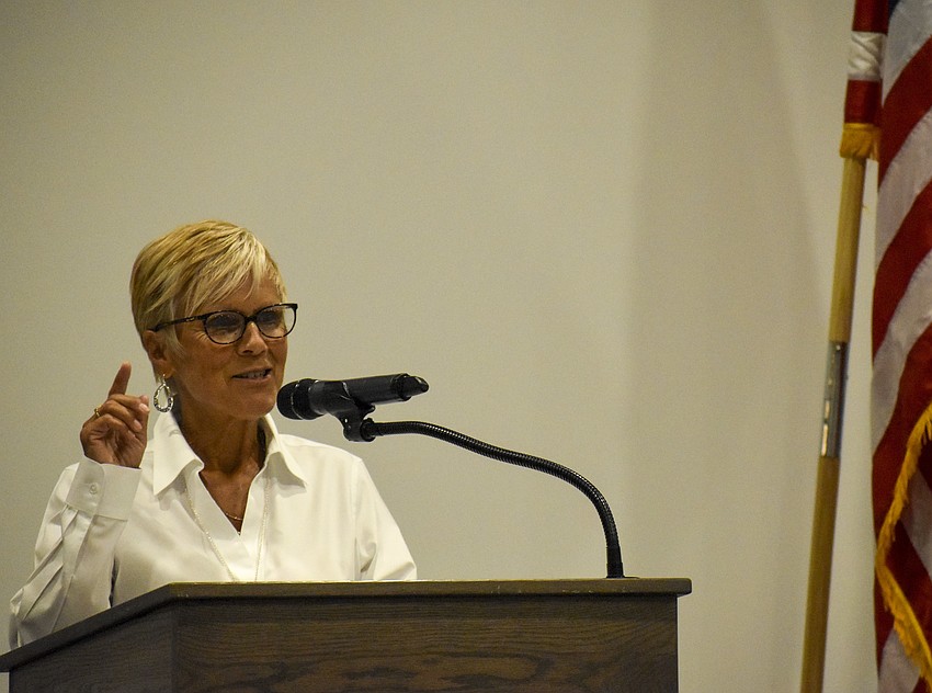 Sgt. Major Jocey Henderson speaks on fostering community for veterans.