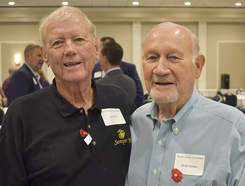 Lin Hall and Fred Heina