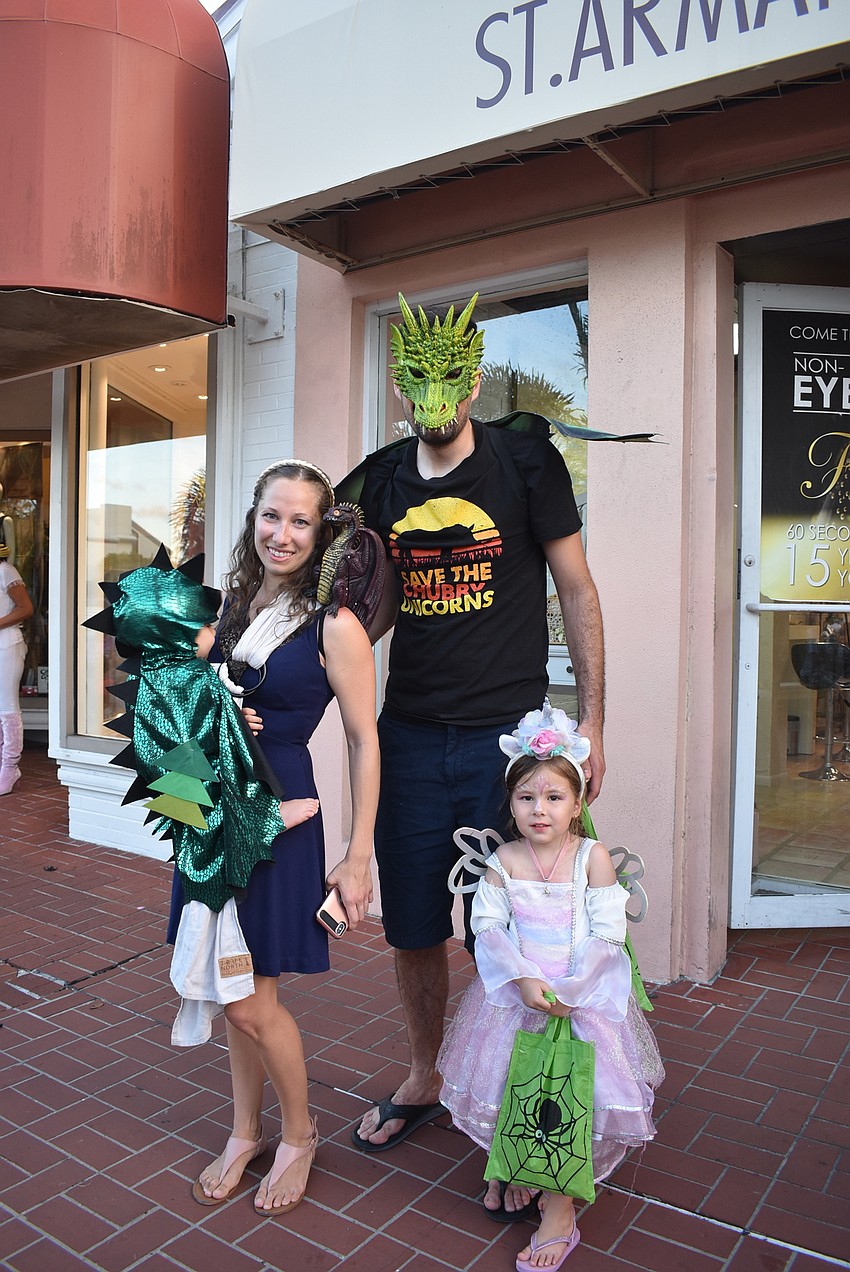 Veronica Lapointe and Sebastian Poulin with daughters Florence and Gabriel.