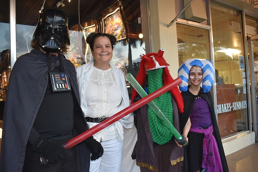 David, Sarah, Leilani and Alexis Hammel.