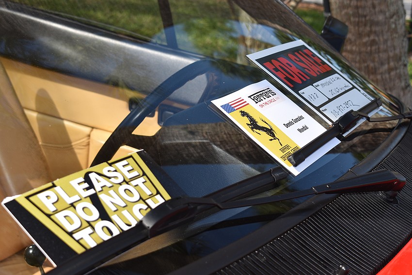 Visitors were encouraged to look, but not touch.