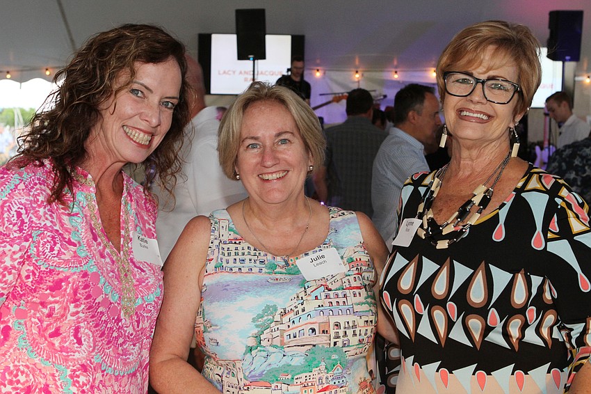 Katie Burke, Julie Leah and Lynne Ross