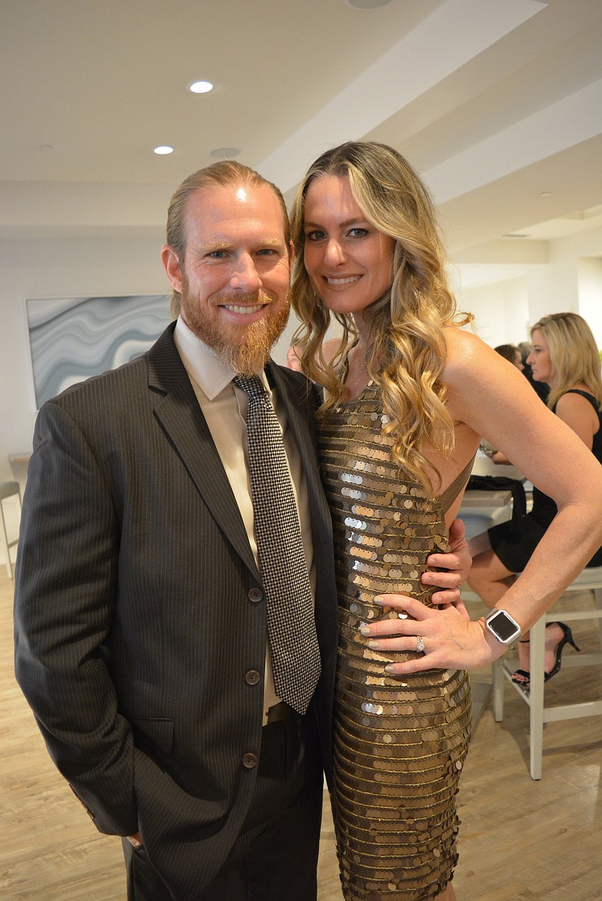 Patrick and Veronica Thames came with friends to support the cause.