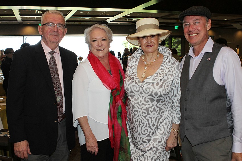 Steven Deak, Sherry Koski, co-chairwoman Flora Major and Brent Greeno