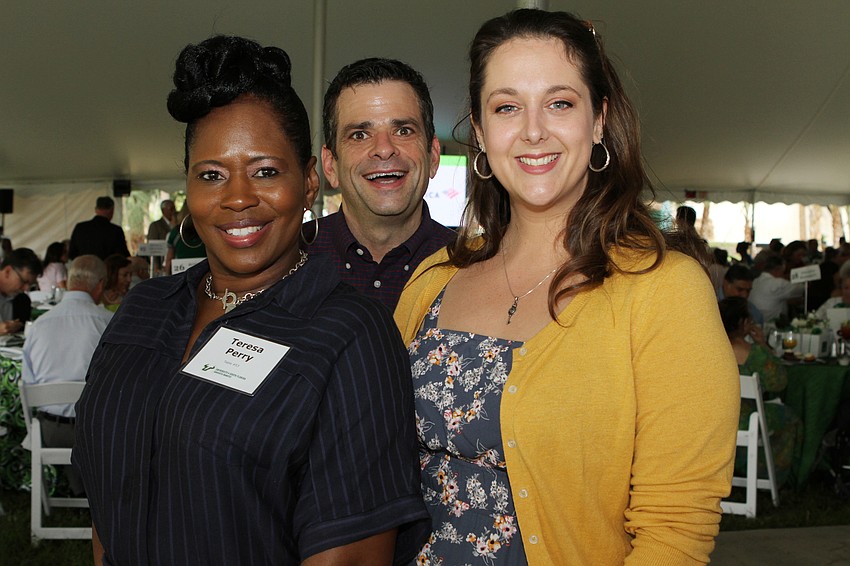 Teresa Perry, Paul Palumbo and Carla McRae