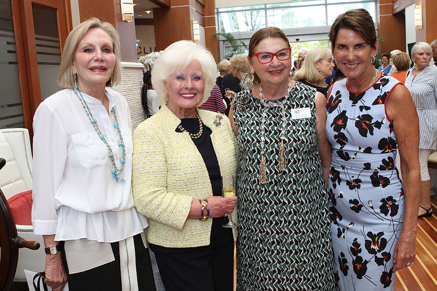 Hillary Steele and Vivian Kouvant with co-chairwomen Renee Hamad and Audrey Robbins