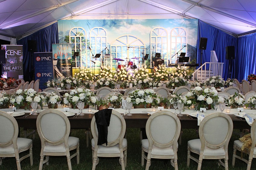 Around 75 guests attended the production.