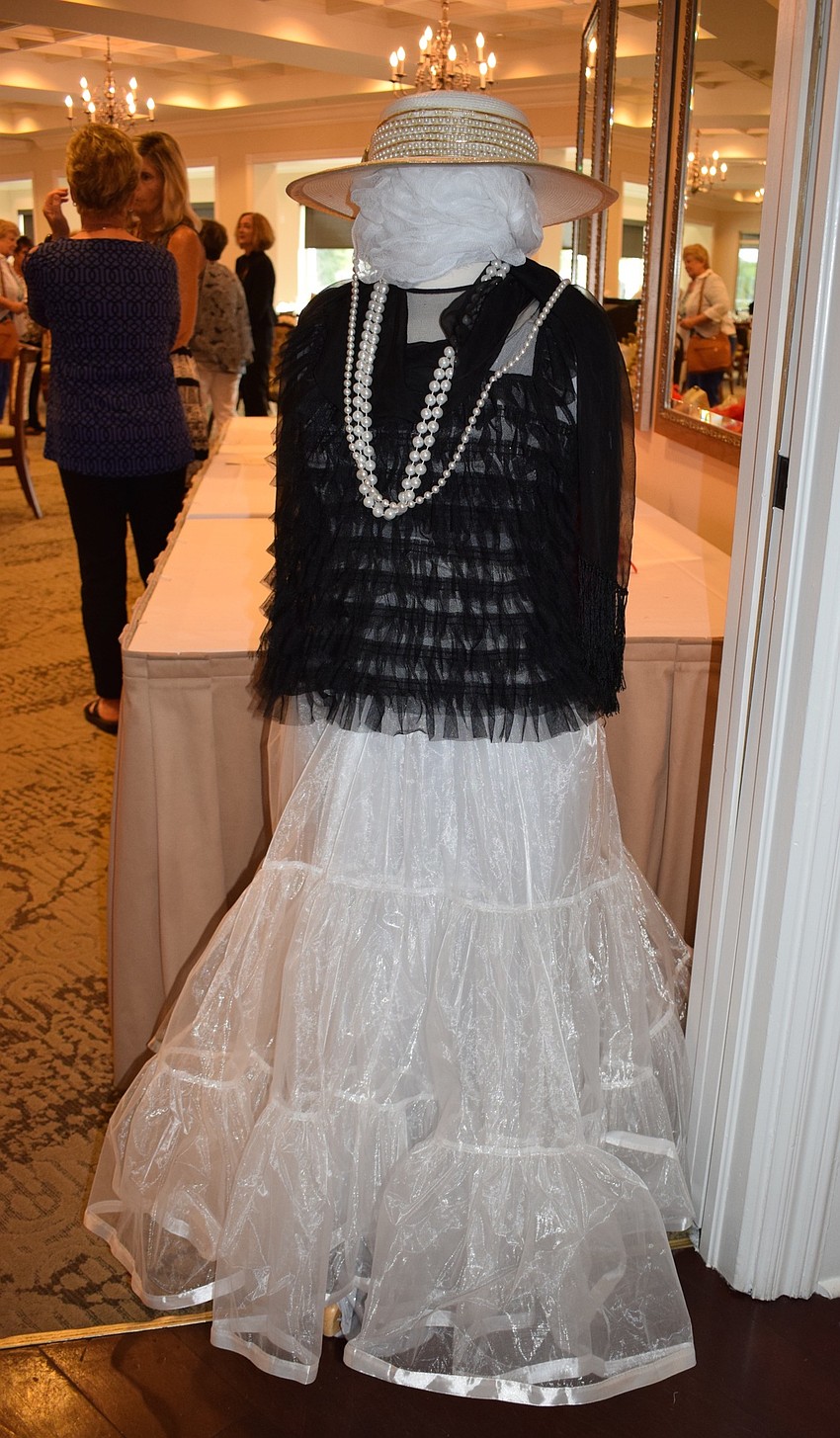 The main dining room is decorated with different aspects of fashion.