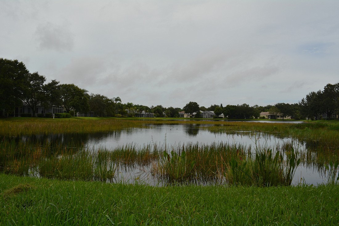 Ponds like this one in Lakewood Ranch serve as a stormwater management system. Many East County neighborhoods already pay for maintenance of stormwater facilities.