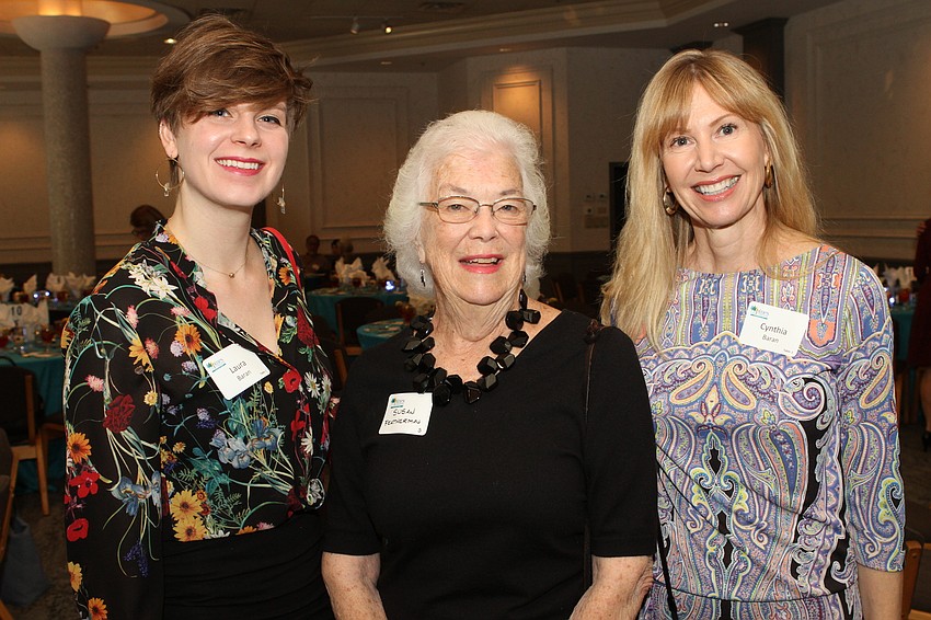 Laura Baran, Susan Featherman and Cynthia Baran