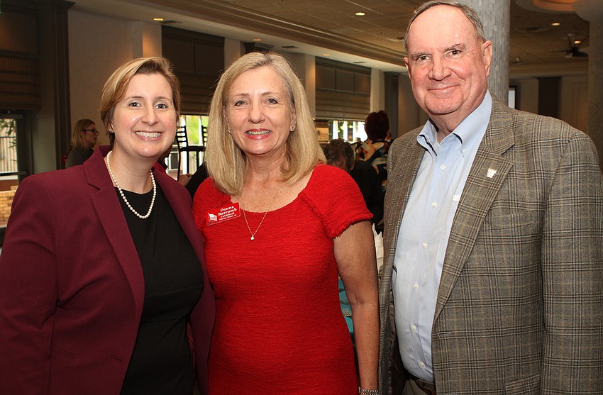 Taylor Collins, Donna Barcomb and Jim Tollerton