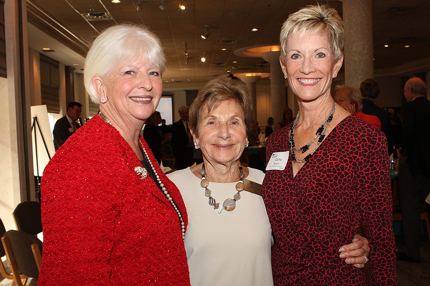 Jane Hunder, Marilyn Shumaker and Cathy Rustin