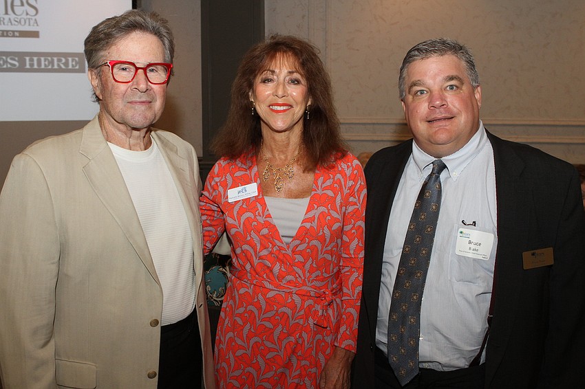 Art Mahoney, Pamela Baron and Bruce Blake