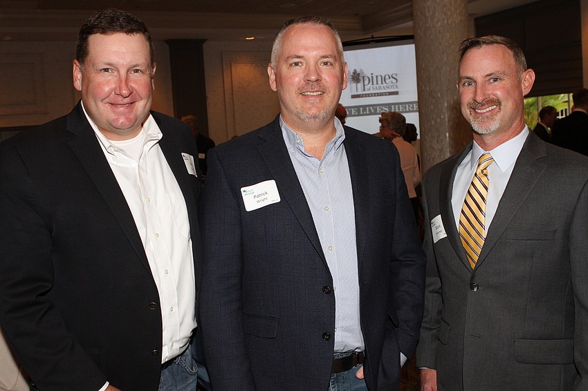 Keith Mercier, Patrick Wright and Mark Freeman