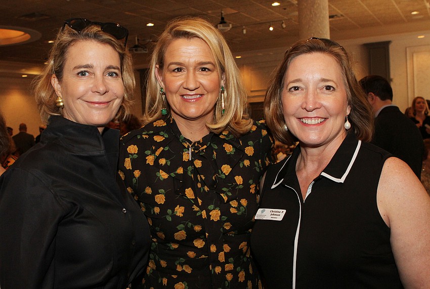 Nora Johnson, Pauline Wamsler and Christine Johnson
