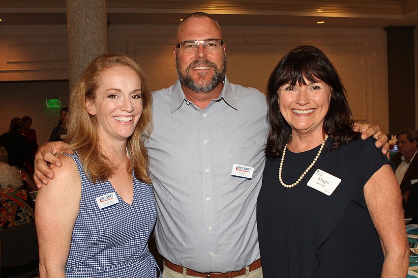 Emmalee Legler, Ross Russo and Maggie Moffett