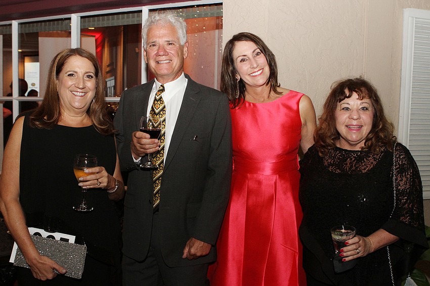 Karin and Bill David with Gail Coleman and Shari Norwick