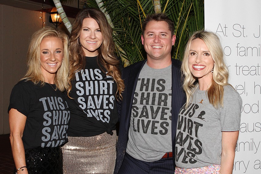 Co-chairs Ashley Markley, Meghan Buchanan, Bart Lowther and Montana Taplinger