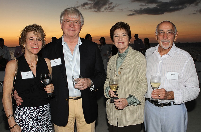 Bonnie Haber, Sven Mohr, Marie Monsky and Marvin Kardesh