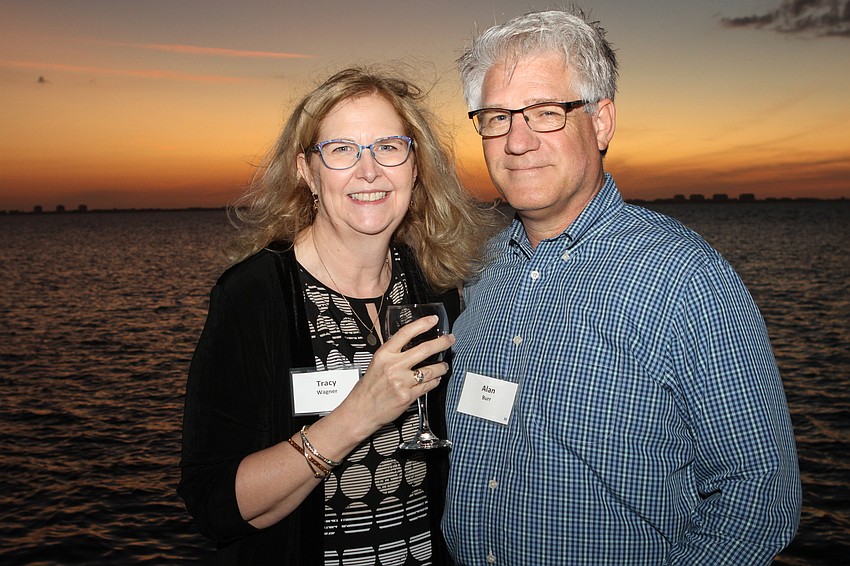 Tracy Wagner and Alan Burr