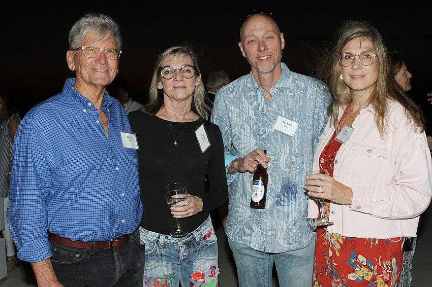 Chris and Leslie King with Michael Belle and Beth Waskam