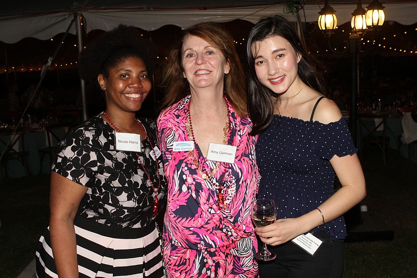 Nicolle Harris, Amy Gorman and Cassandra Azeredo-Tseng