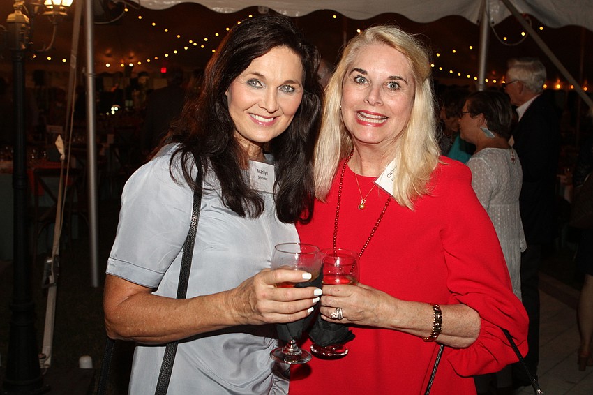 Marilyn Schroeter and Charlene Wolff