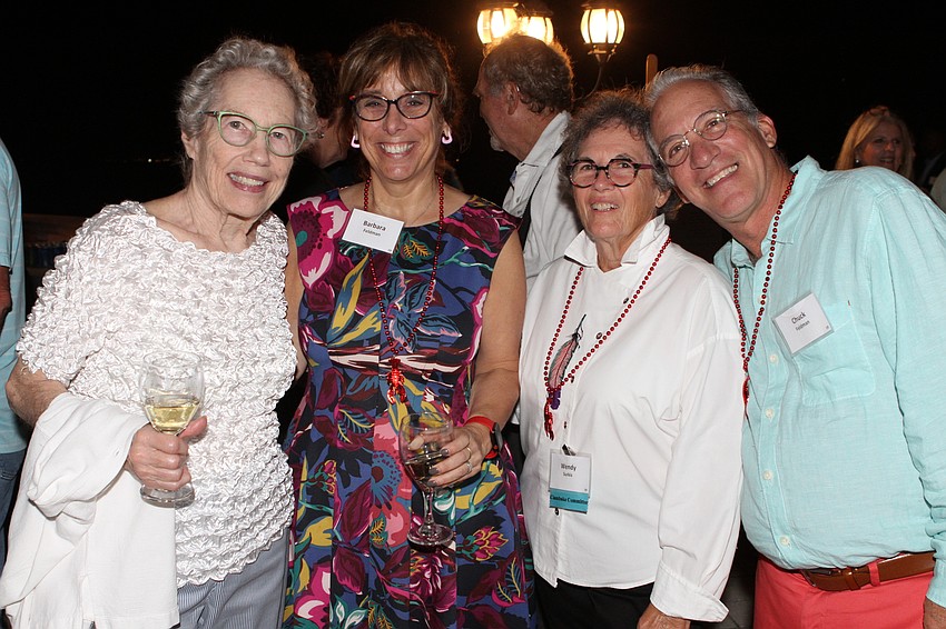 Peppi Elona, Barbara Feldman, Wendy Surkis and Chuck Feldman