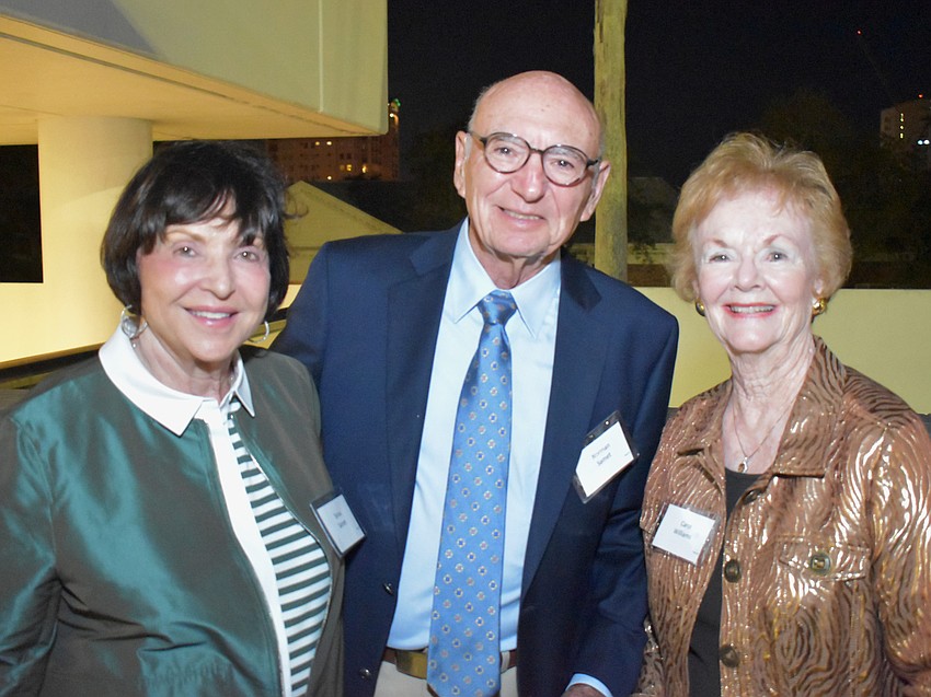 Sylvia and Norman Samet with Carol Williams