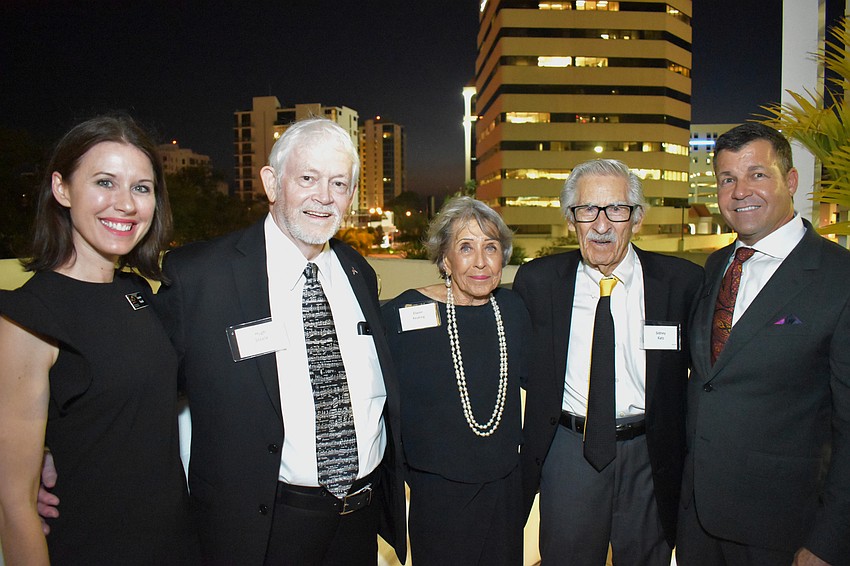 Lauren Hersh, Hugh Steele, Elaine Keating, Sidney Katz and Jeff Boyd