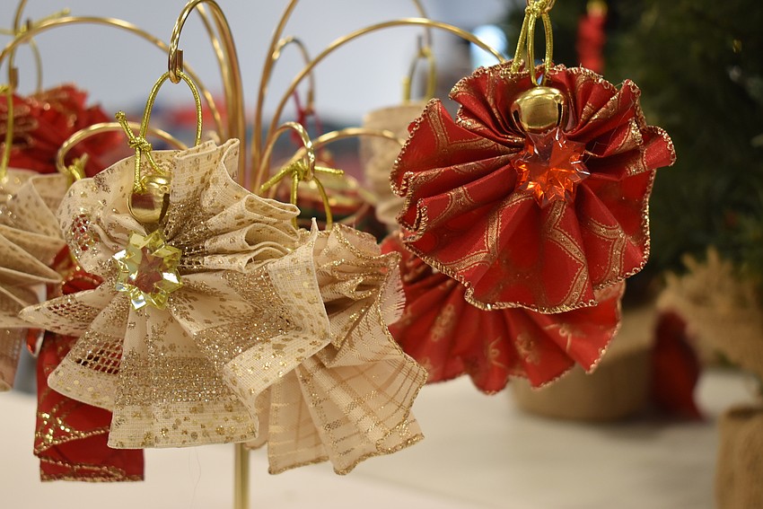 Jane Vorel's ribbon angels.