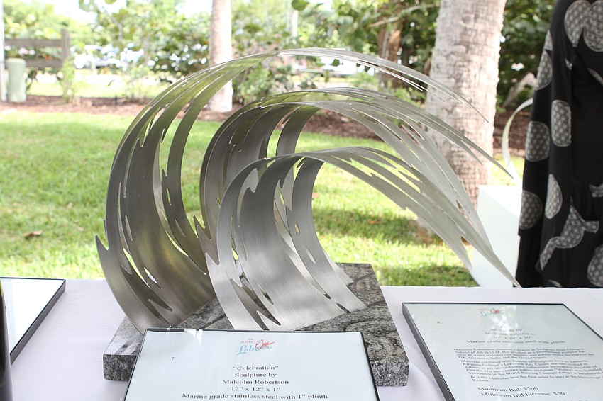 Fine jewelry and art creations were available at the silent auction.