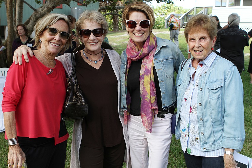 Co-chairwoman Susan McLeod, Charlotte Perret, Stephanie Farim and Nancy Roucher