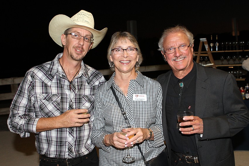 Michael Beisinger, Elise Angeloro and Harvey Sheldon