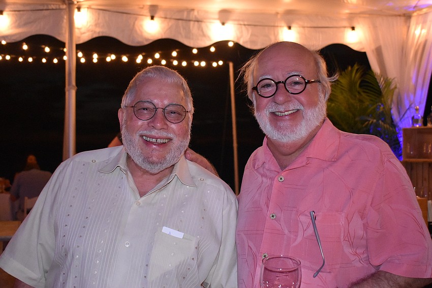 Pat Moreo and Don Wood from University of South Florida Sarasota-Manatee.