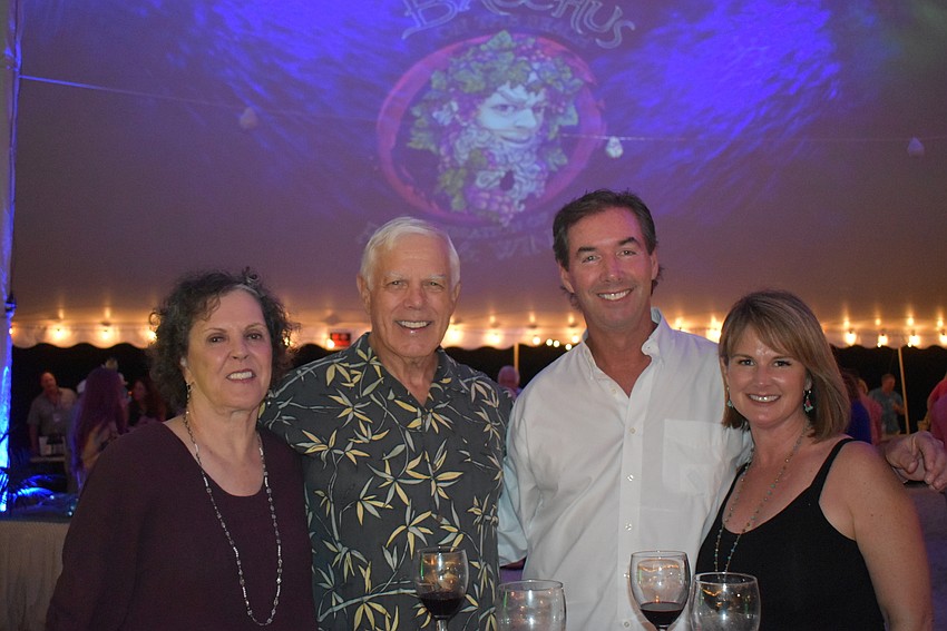 Bonnie and Bill Chapman with Erin Hurter and Ray Collins.