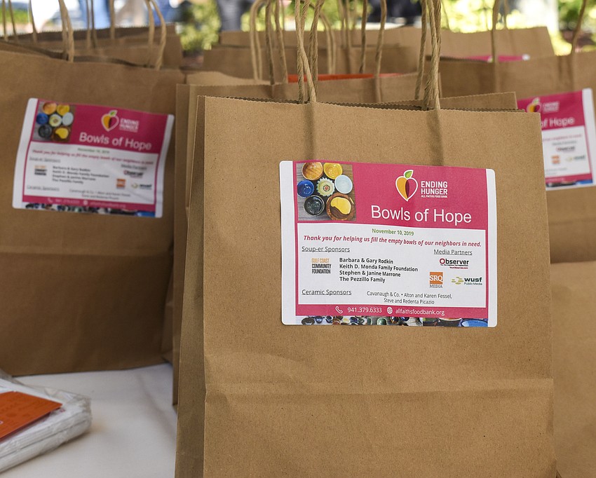 Bowls of Hope is an annual event held by All Faiths Food Bank.