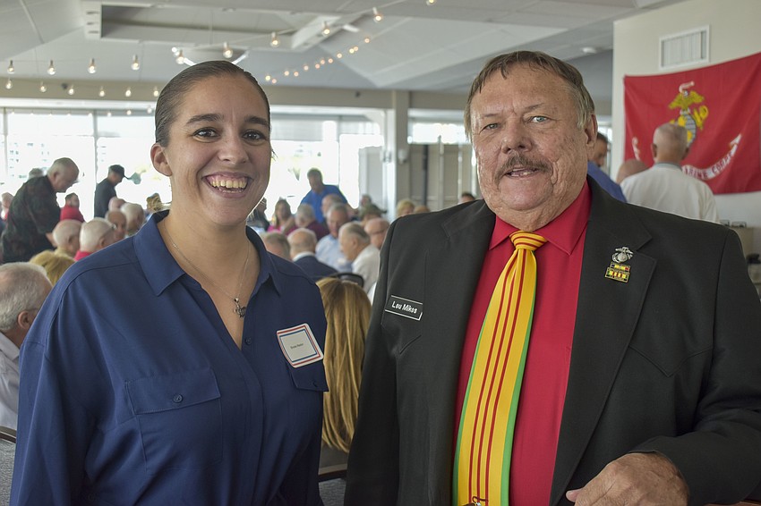 Sergeant Brooke Weston and Sergeant Lou Mikos