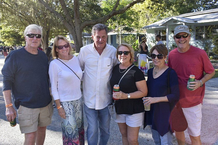 Tony Dunbar, Terry Stottlemyer, Steve Stottlemyer, Laurie Stottlemyer, Nancy Shoemaker and Joe Stottlemyer